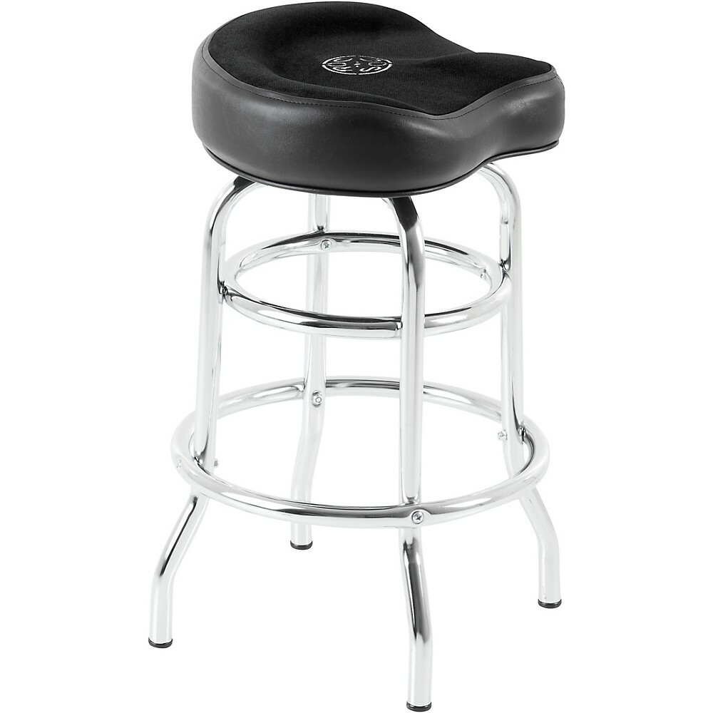 ROC-N-SOC Tower Saddle Seat Stool Black Short
