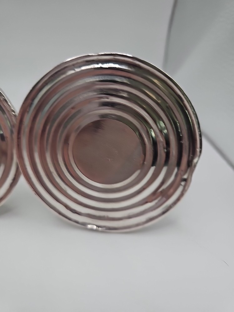 Vintage Sterling Silver Weighted Candlestick Holders