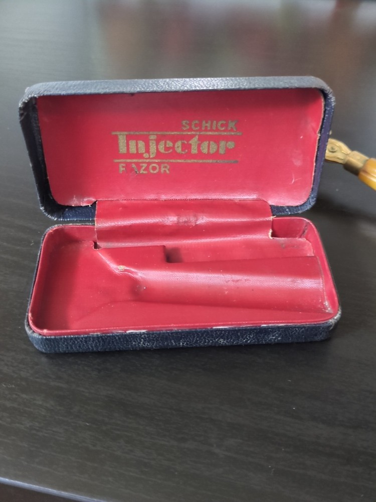 Schick Injector Single Edge Safety Razor -bakelite Handle