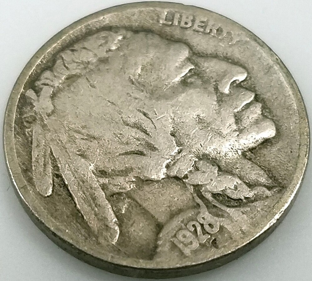 1928 S Buffalo Nickel!