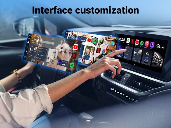 Ottocast P3 Android 12 AIBOX Car Video Box Multimedia Player w/Remote Control