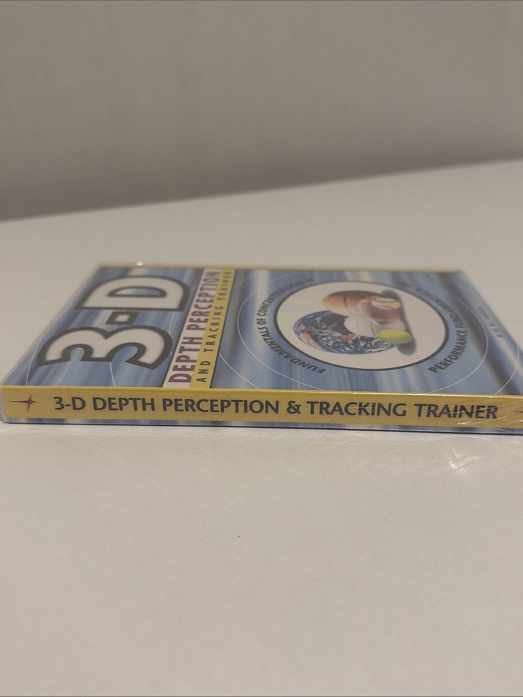 3d Depth Perception & Tracking Trainer By Dr. Bill Harrison CD-ROM