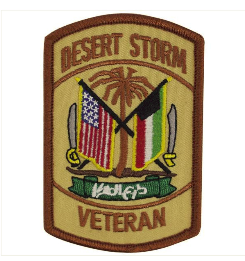 Vanguard VETERAN PATCH: DESERT STORM