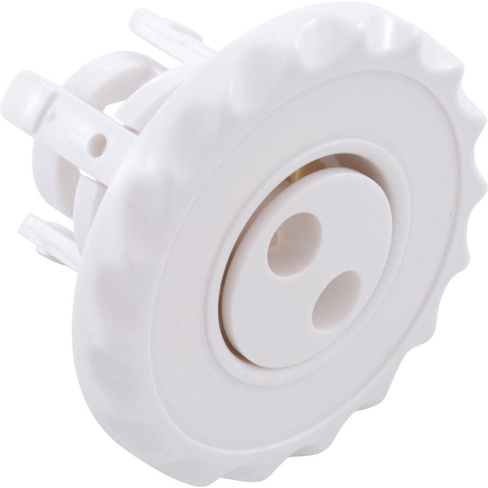 Waterway Adjustable Mini Jets  224-1040 Scalloped Pulsator - White