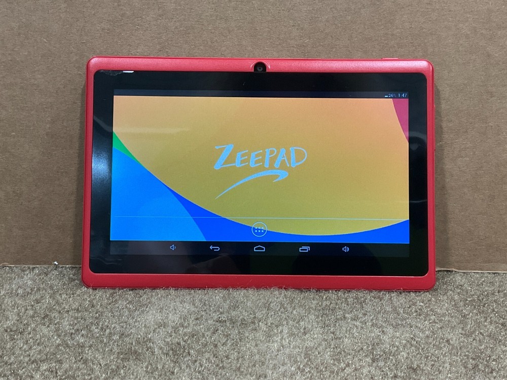 WorryFree ZeePad 4GB WiFiN 7 Android4.4 KIDSZEEPAD-RED ✅❤️️✅❤️️ Read