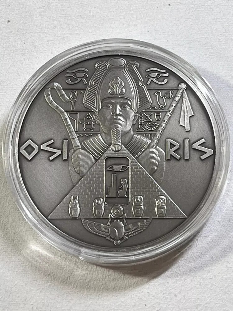 2022 NIUE UNIVERSAL GODS OSIRIS 5 OZ SILVER COIN