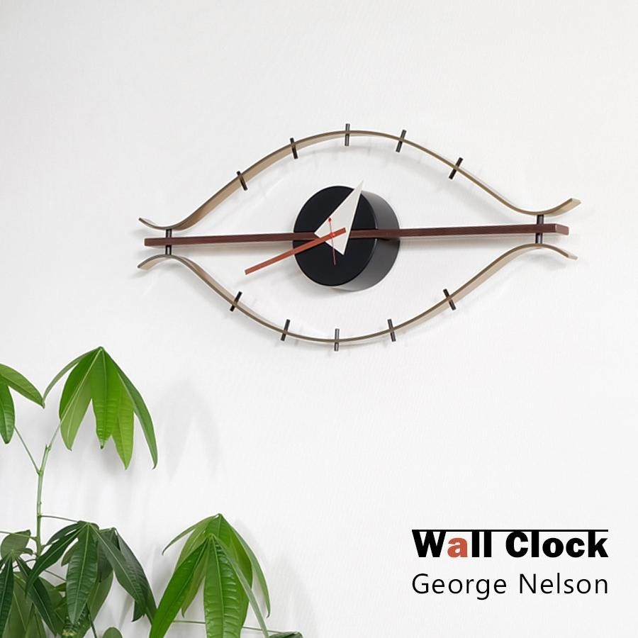 George Nelson Eye Clock wall clock (Reproduct)