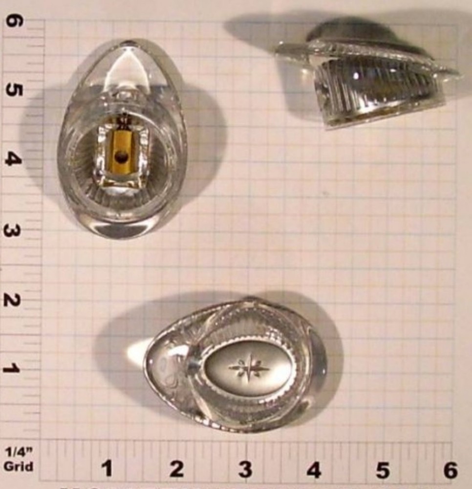 Valley Acrylic Shower Handle old style for round post