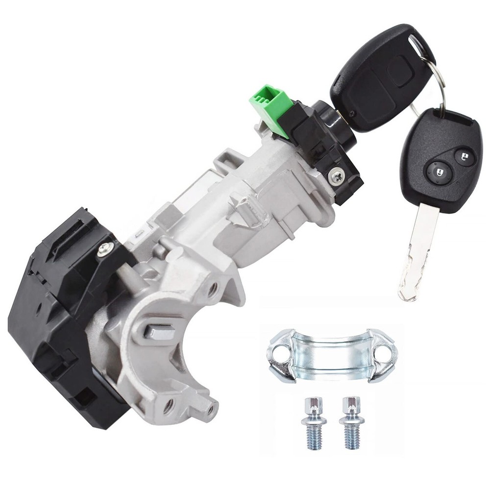 LABLT Lock Cylinder Ignition Switch with 2 Key Replacement for Civic 2006-201...
