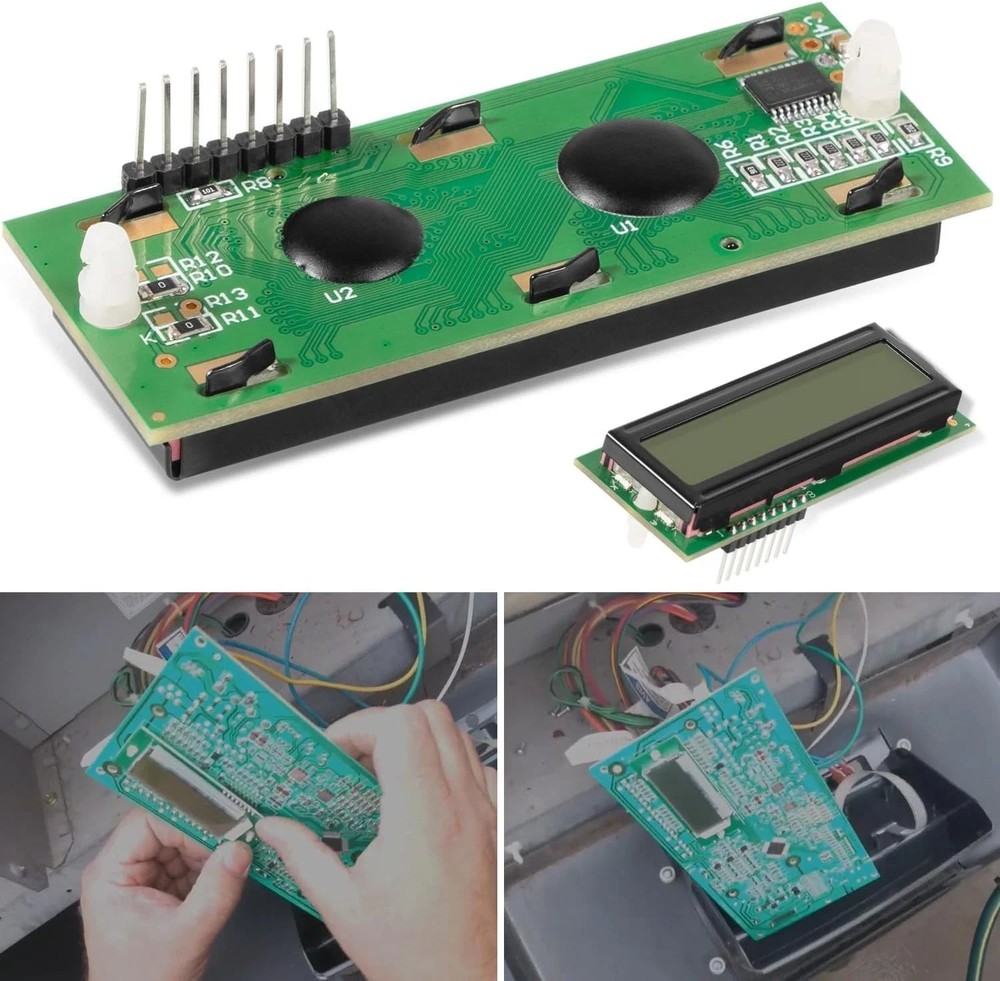 013640F LCD Display Pool Stat Kit for Raypak RP 2100 Pool Heater 185B 265B 335B