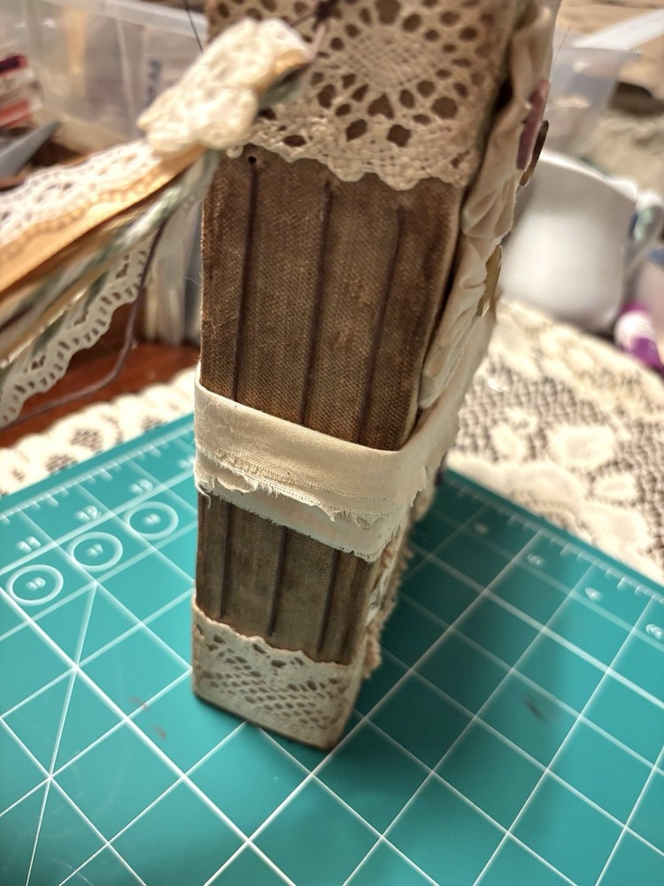 Handmade Junk Journal Victorian Grunge