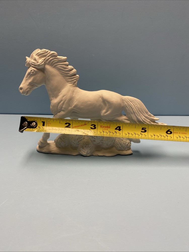 Ceramic Bisque Mustang Horse Ready To Paint