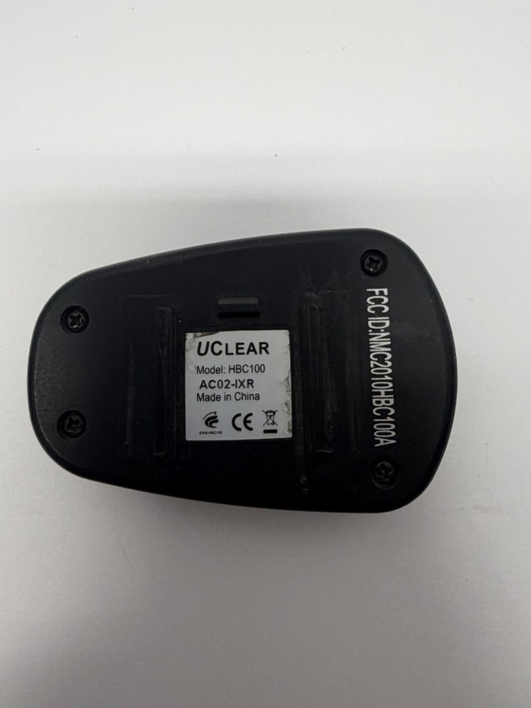 Uclear HBC100 Motorcycle Bluetooth Boomless Helmet Communicator, WORKING