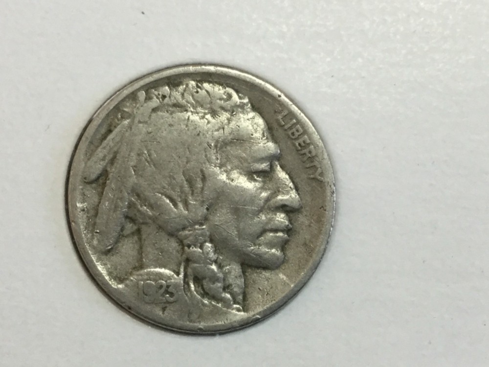 1923-S Buffalo Nickel in Fine