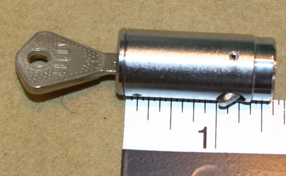 Abloy plug lock with 1 working key, high security lock for T & L handles - New