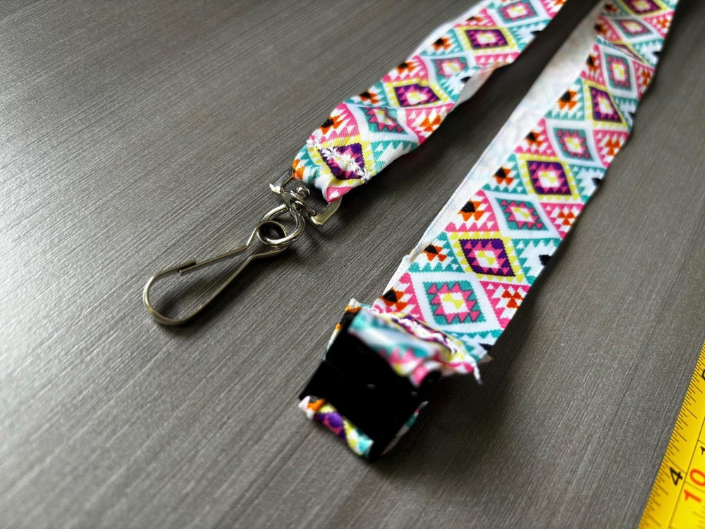 Native Pattern 18” Ribbon Lanyard