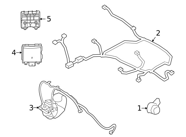 Genuine Ford Bracket M1PZ-14D189-B