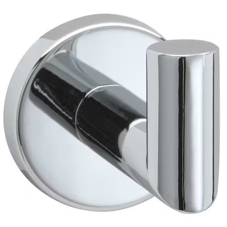 Taymor 04-2801 Bathroom Hook, 1 Hook, 2-7/8In D, Chrome