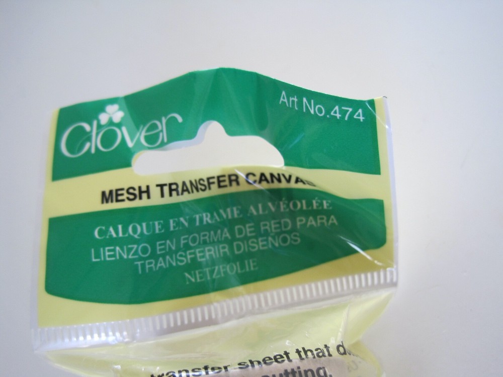 Clover Mesh Transfer Canvas 12" x 16" NIP