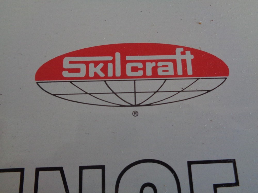 Vintage 1971 Skil-Craft Science Lab (incomplete) includes Microscope Manual Case