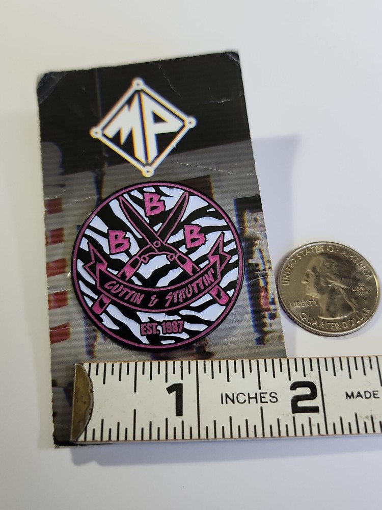 BBB Brutus the Barber Beefcake Pin Wrestle Crate
