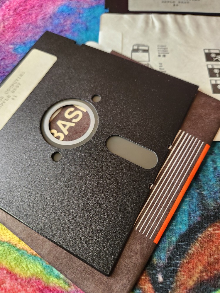 Advantage Computing - Apple Best No. 1-6 | 3 Double Sided 5.25" Disks