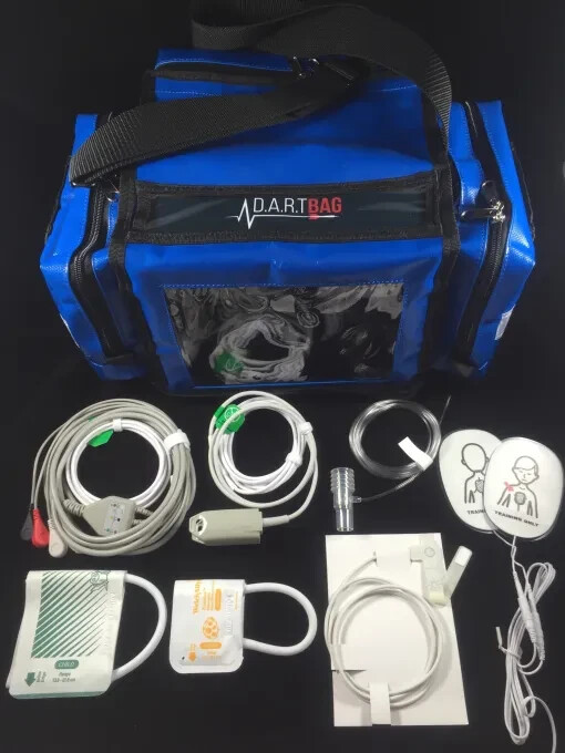 D.A.R.T. Bag – “Complete” for ACLS & PALS with Wireless Keyboard