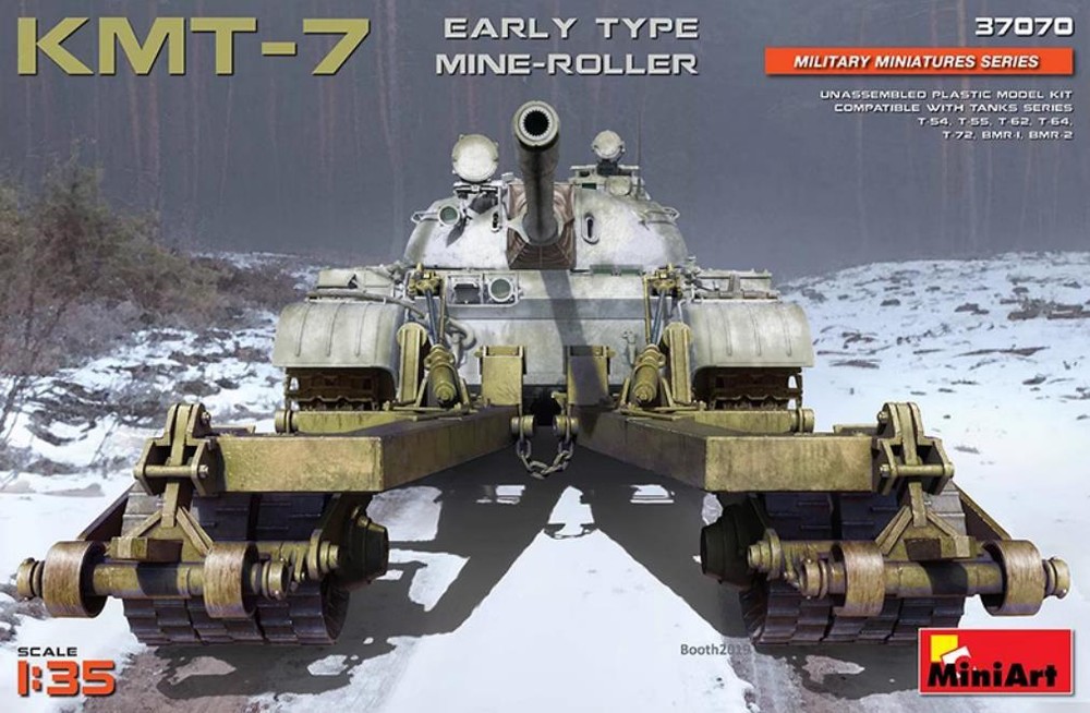 MINIART 37070 1/35 Scale KMT-7 Early Type Mine-Roller