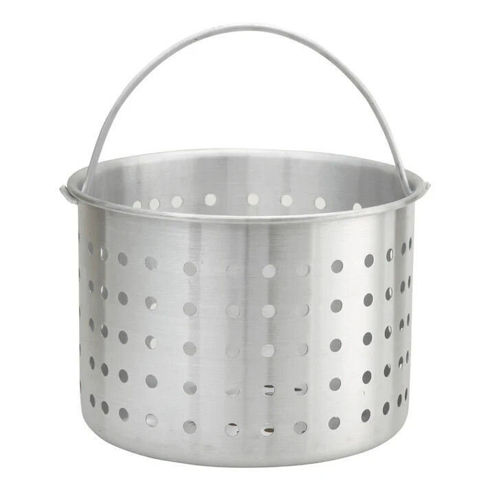 Winco ALSB-32, Win-Ware 32-Quart Aluminum Steamer Basket