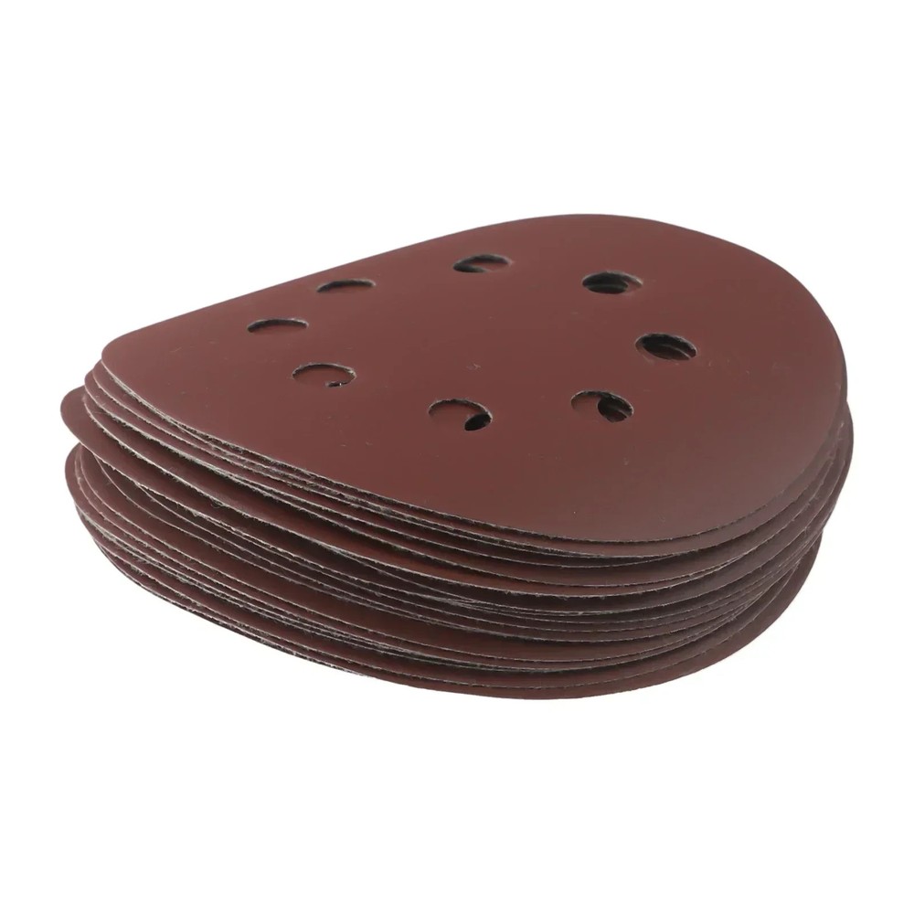 20pcs 5 Inch 125mm Round Sandpaper 8 Hole Sanding Discs Hook & Loop Grit 40-2000