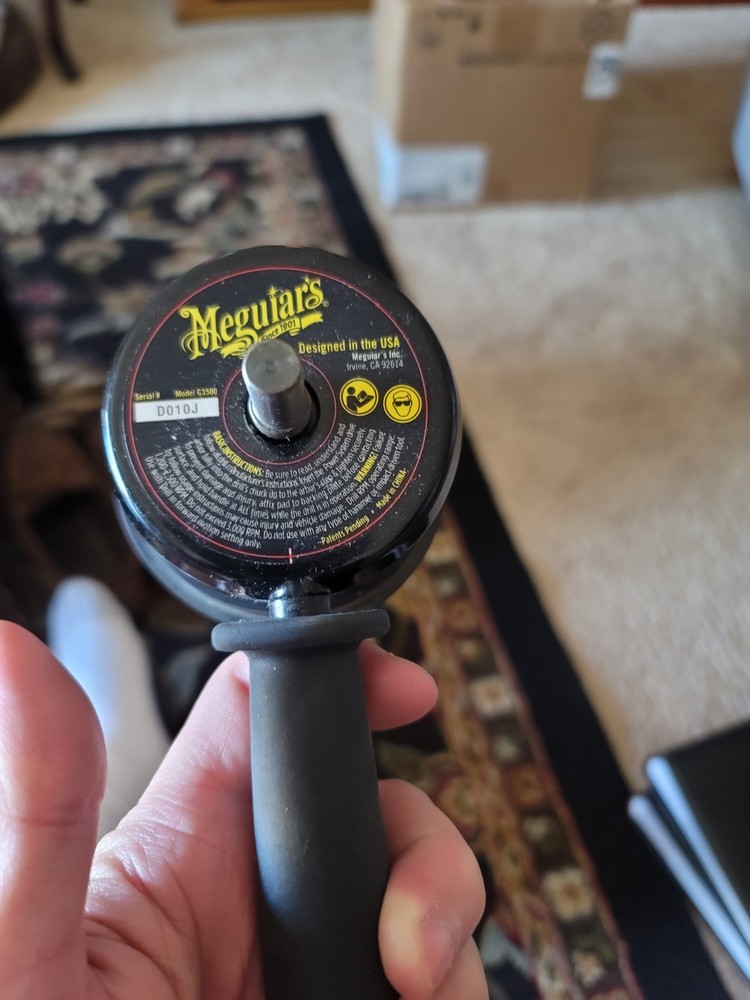 Meguiar's Da-power Pads Dual Action Drill Operated