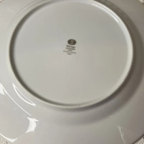 Sango Debutant 3688 10-5/8" Dinner Plate - Excellent
