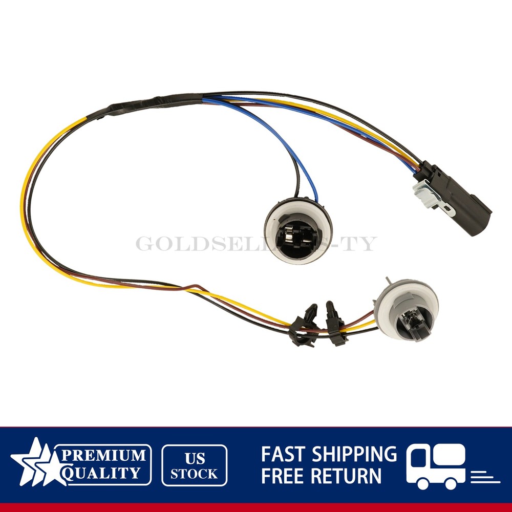 For 15-25 Ford Transit Cargo Tail Light Bulb Socket & Wiring