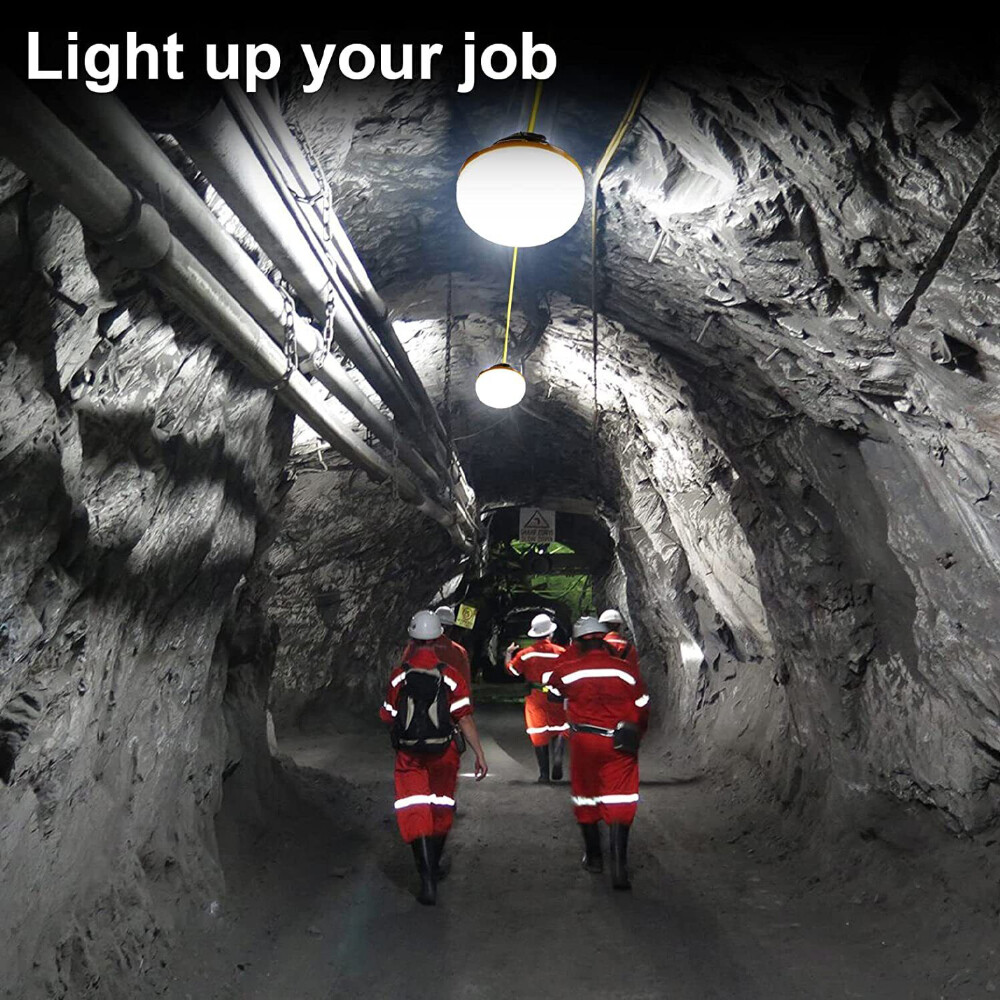 50FT Construction String Lights LED Industrial Grade Best Bright Work Light US