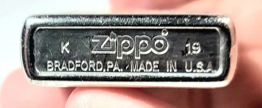 Zippo Lighter K19 Pre-owned Untested Selling As-is No Returns