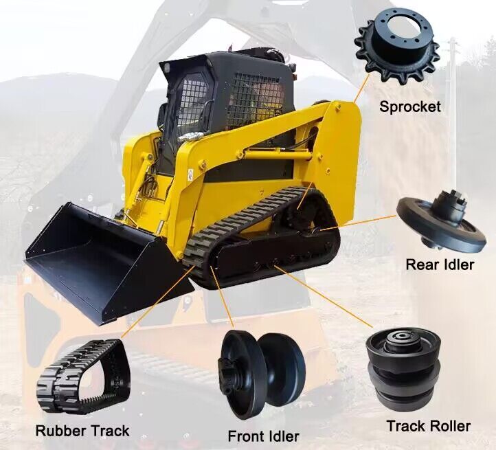 NEW Bottom Roller for Bobcat T870 CTL Compact Track Loader Undercarriage US