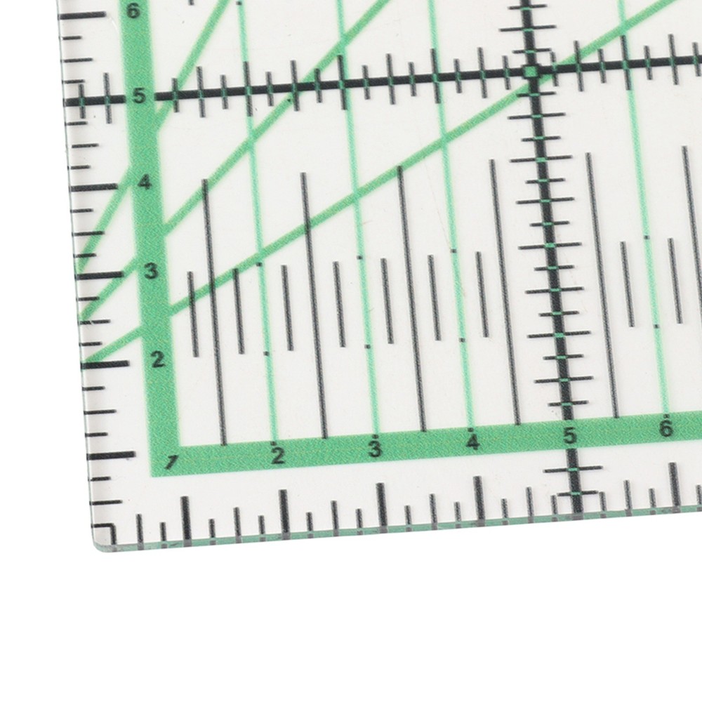 2 Pack Acrylic Quilting Ruler For DIY Sewing Patchwork Measuring Popular