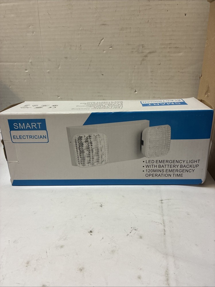Smart Electrician 2-Head LED Emergency Exit Light
