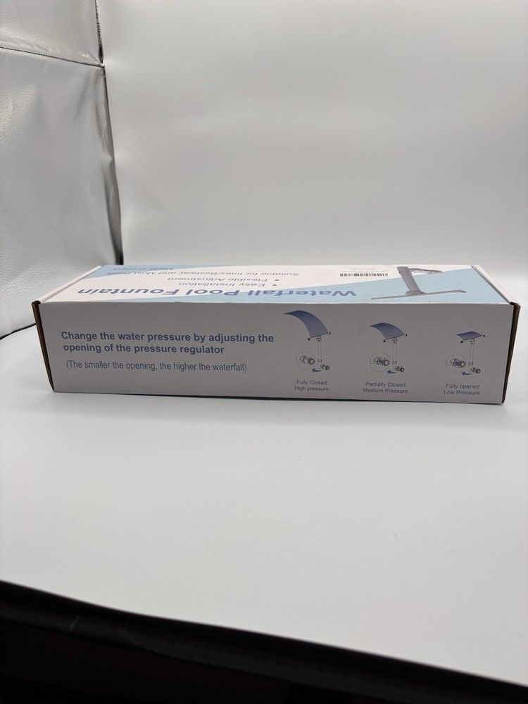 Waterfall Pool Fountain with flexible adjustment