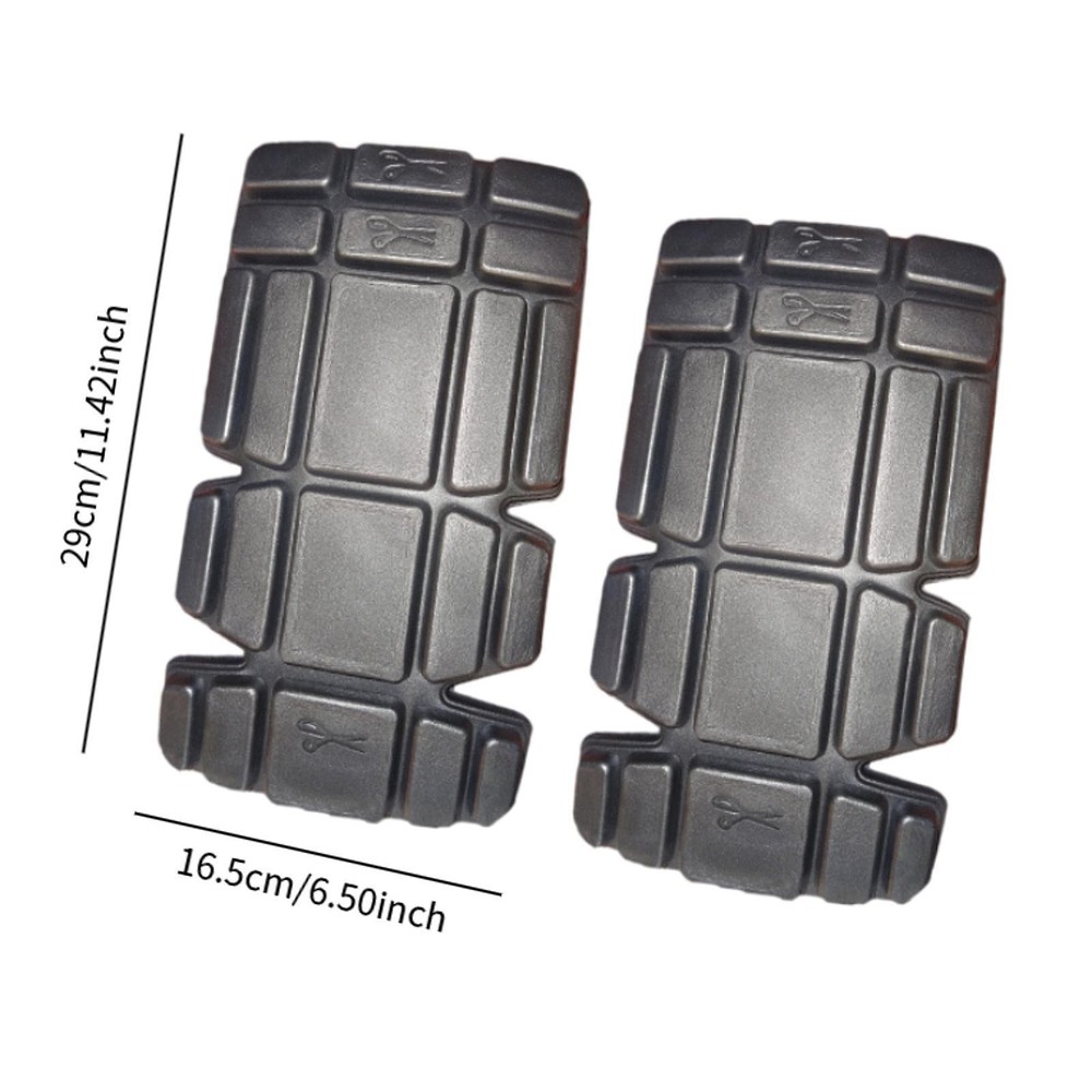 2Pcs Knee Pad for Pants Padding EVA Lightweight Thick Flexible Anti Skid Insert