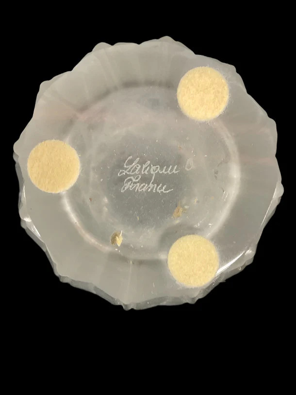 Lalique Tulips Vase W/ Box