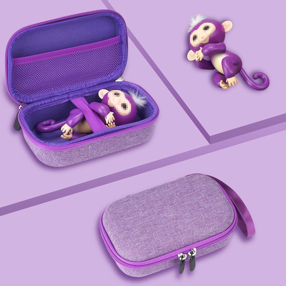 Carrying Case Compatible with Fingerlings Monkey Toy - 2023 New Interactive Toys