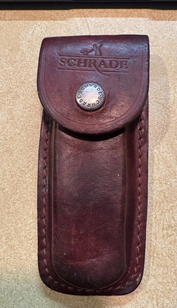 Vintage Schrade Leather Sheath