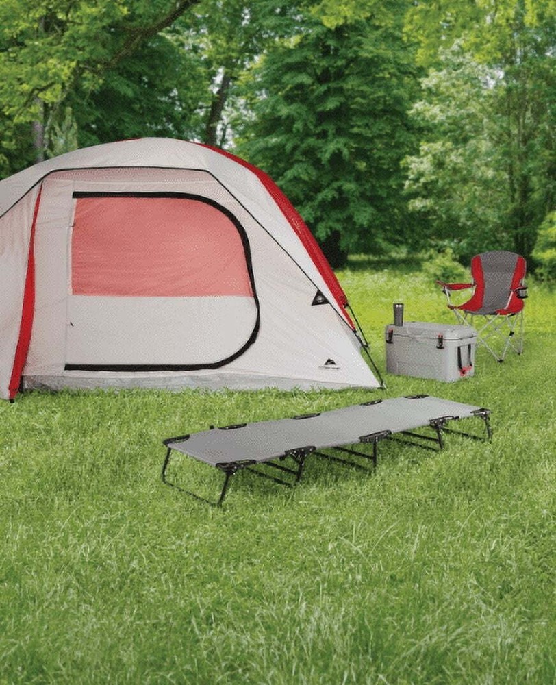 Camping Folding with Easy Setup Cot Outdoor Compact Sleeping Low Profile Cot