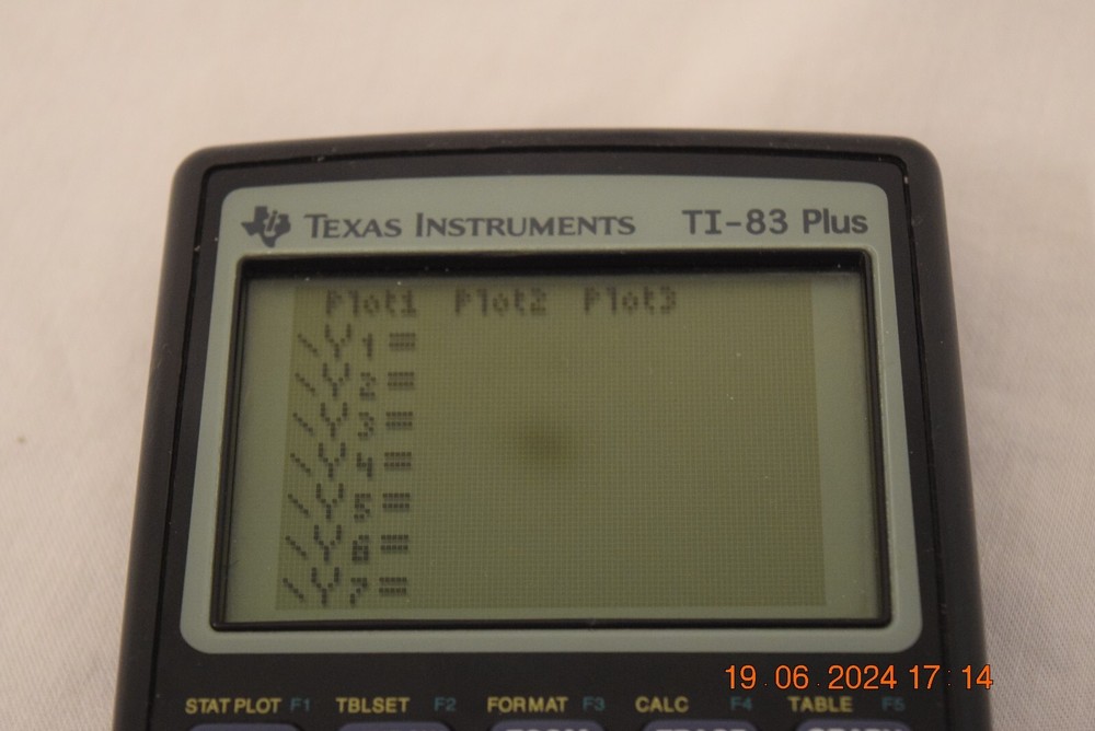 Texas Instruments TI-83 Plus Calculator Used / Works!