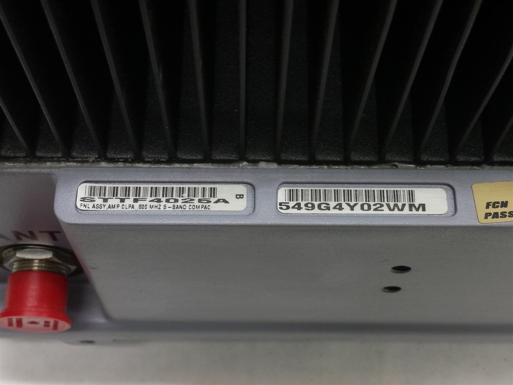 MOTOROLA SC480 BTW Microcell Basestation cCLPA COMPACT LINEAR AMPLIFIER 800MHz