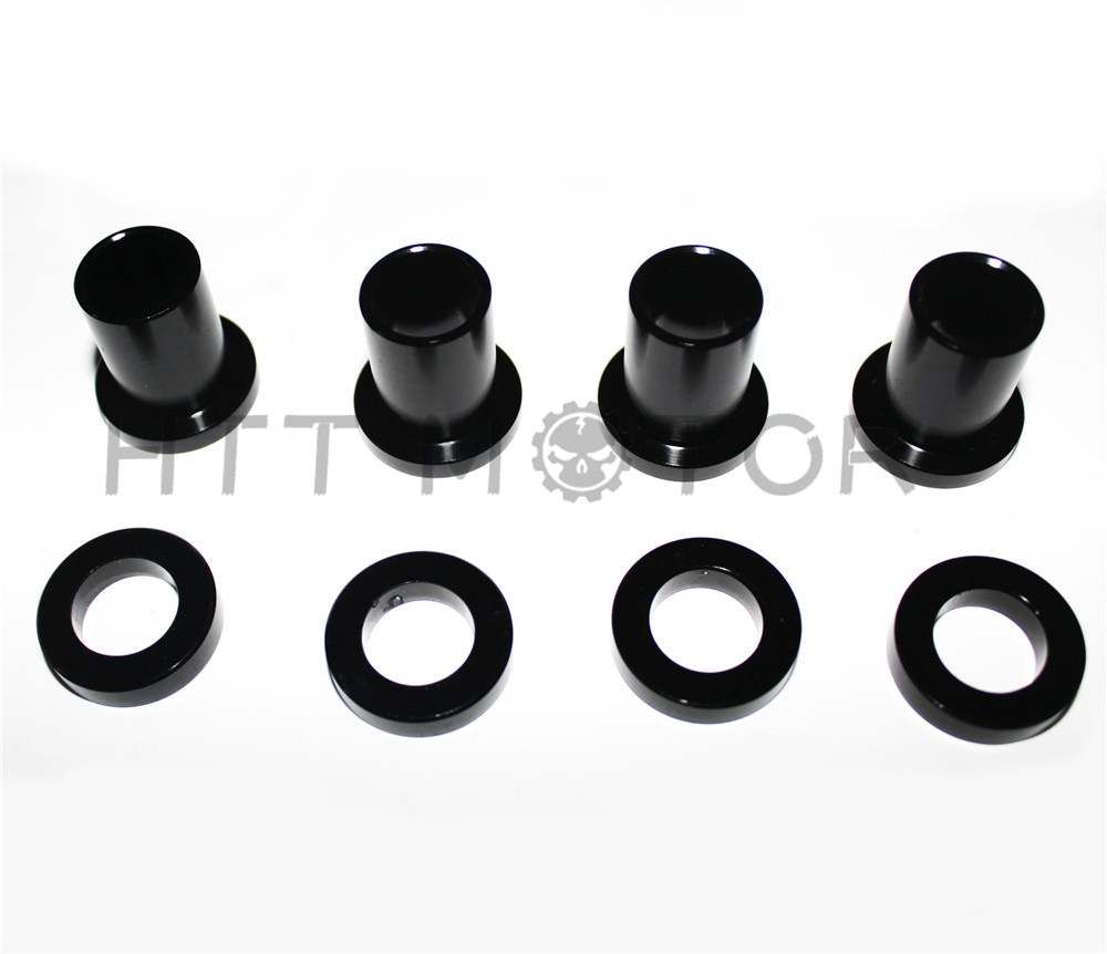 Chrome Slammer Lowering Kit Fork Spring Shock Absorber For Harley Dyna FXD 91-05