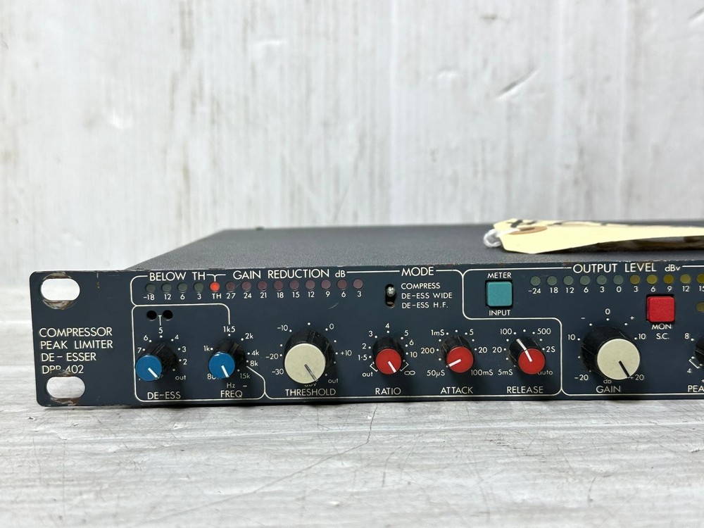 BSS DPR 402 2 Channel Compressor/ Limiter #6108-A (One)THS