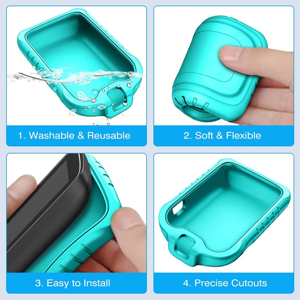 Silicone Case for Freestyle Libre 3 2 / Libre Reader, Lightweight Shockproof