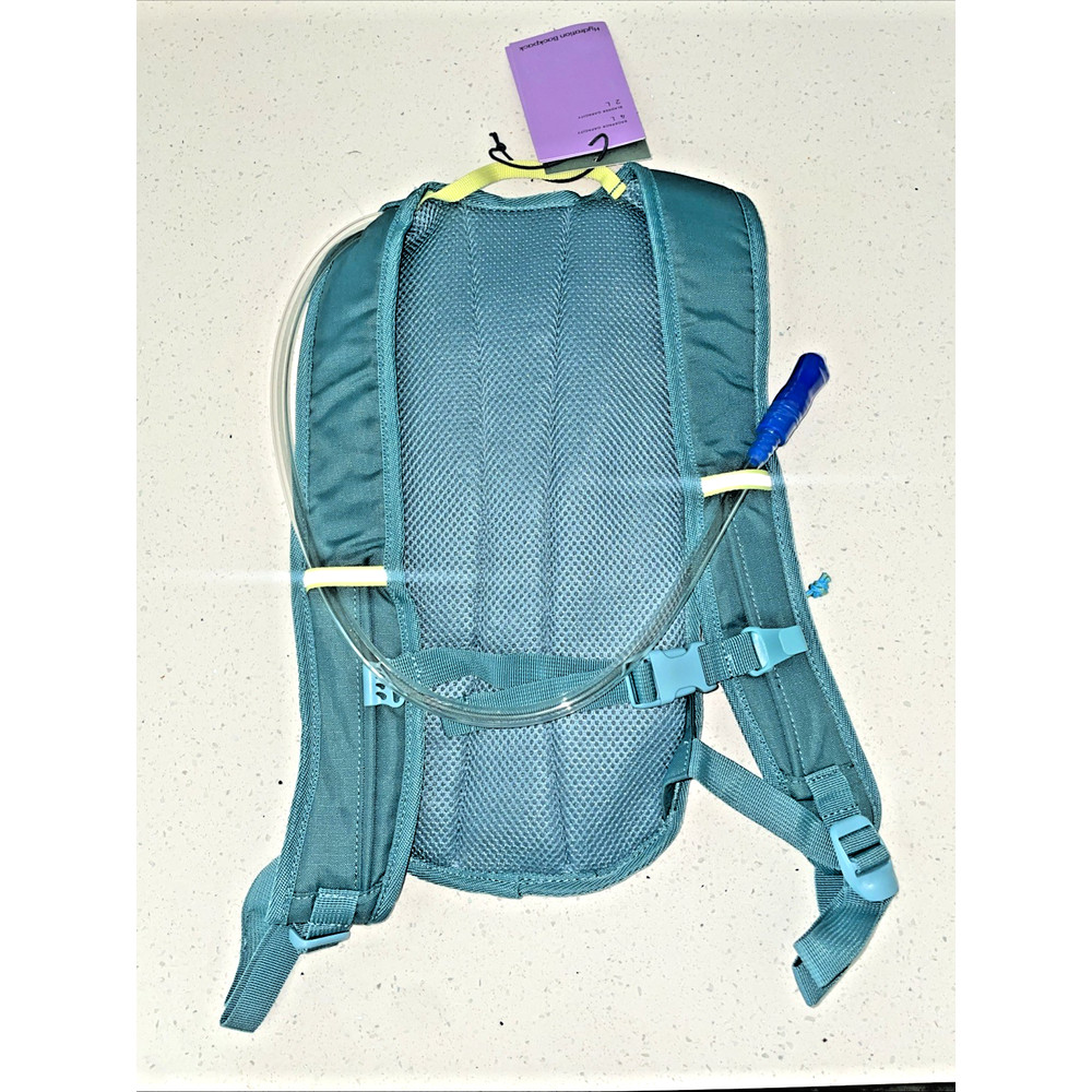 Embark Backpack Hydration Pack Hiking Camping Cycling Bladder Reflective Blue 4L